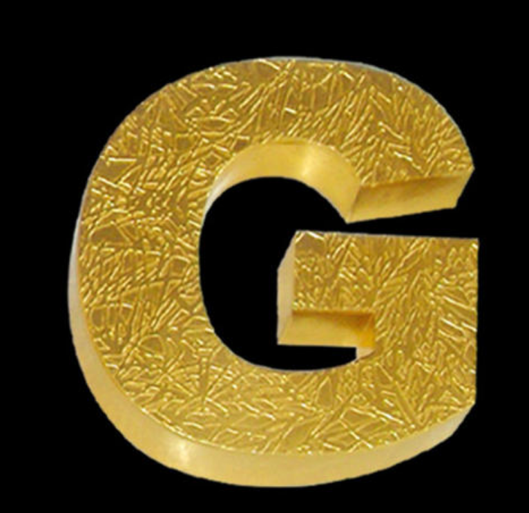 鎏金精工球面鈦金字