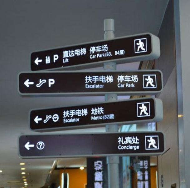 方向標識牌分流指示牌萬向導向牌指路牌多向導視牌路標道路標識牌