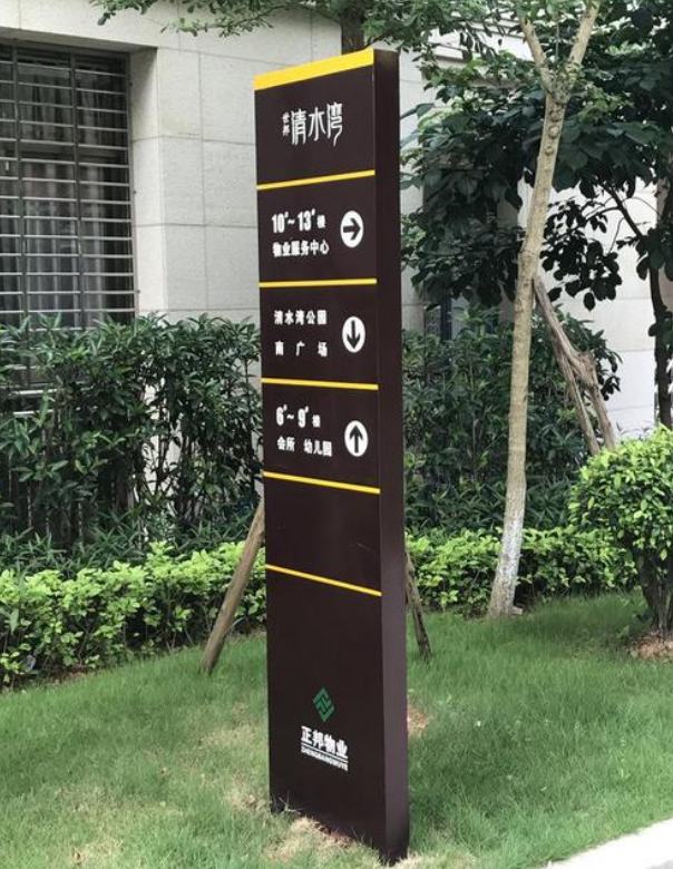 立式不銹鋼廣告牌立牌導向發光字導視牌酒店指示牌商場導視牌定做