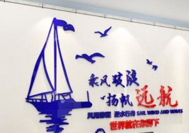 亞克力公司員工風采文化墻3d立體照片墻貼紙激勵志標語辦公