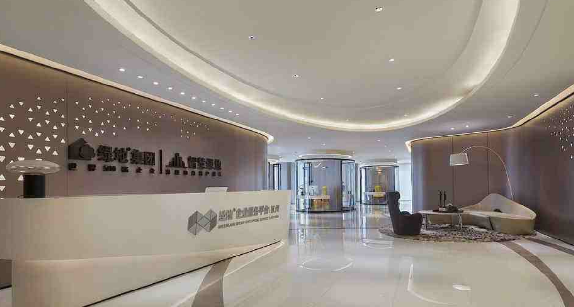 混搭風格企業文化墻設計辦公室裝修效果圖