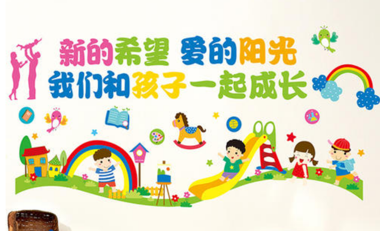 立體墻貼紙 3d 小學(xué)教室幼兒園墻面裝飾班級(jí)