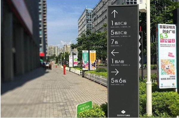 鑫源商場導(dǎo)視牌制作效果圖