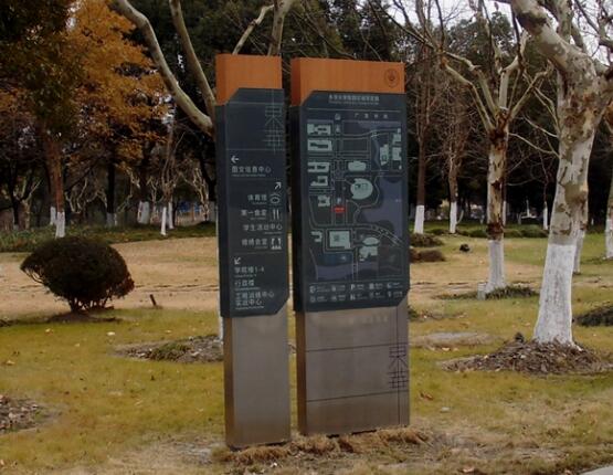 停車場導視牌制作效果圖