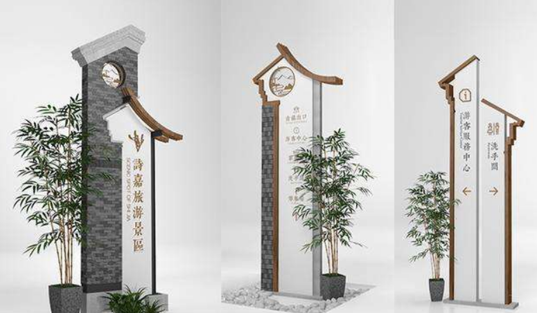 景區導視牌效果圖3