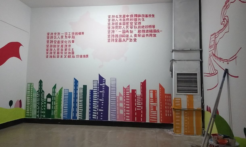 黨建文化背景墻圖片