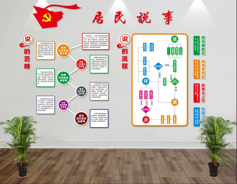 廣后街高端社區(qū)制作核心價值觀文化墻