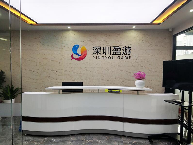 簡約前臺文化墻制作效果圖