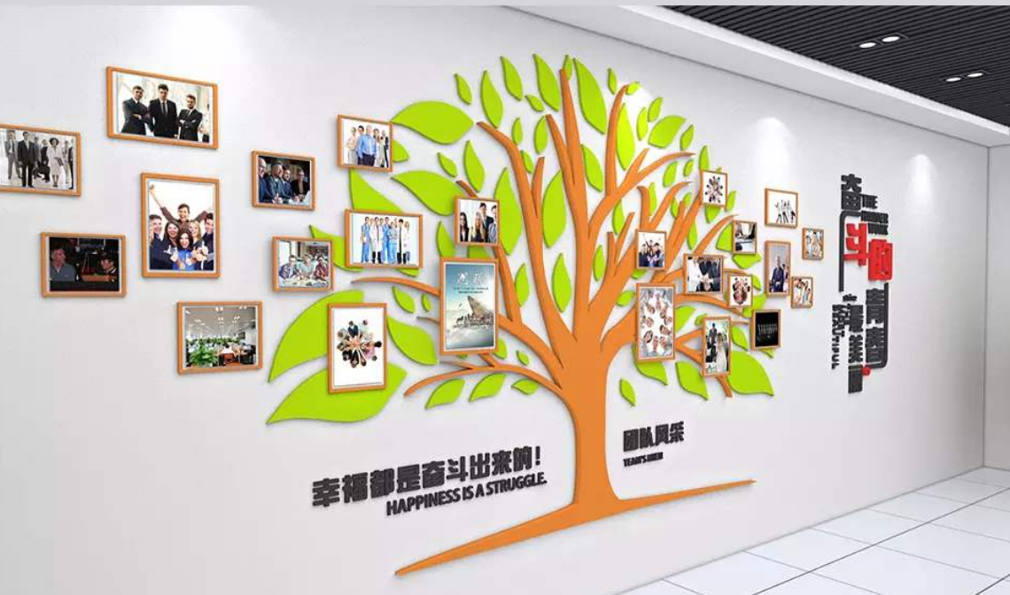 企業(yè)文化墻辦公室創(chuàng)意設(shè)計(jì)圖