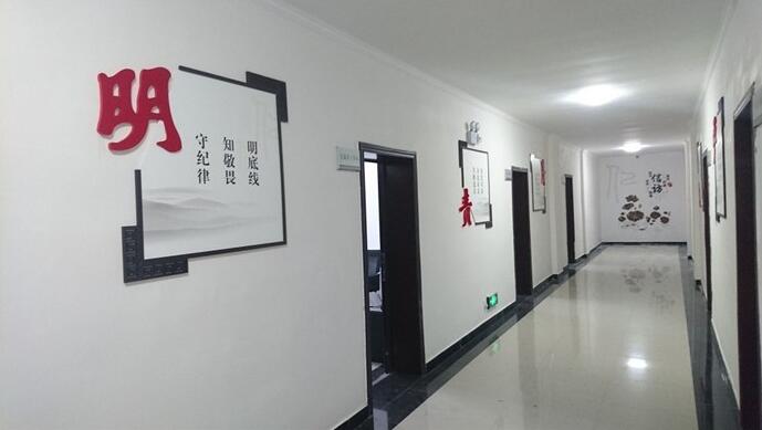 公司文化墻制作效果圖