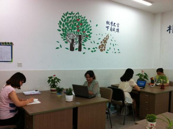 學校辦公室文化墻制作效果圖