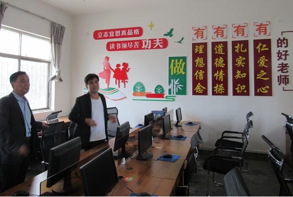 學校辦公室文化墻制作效果圖