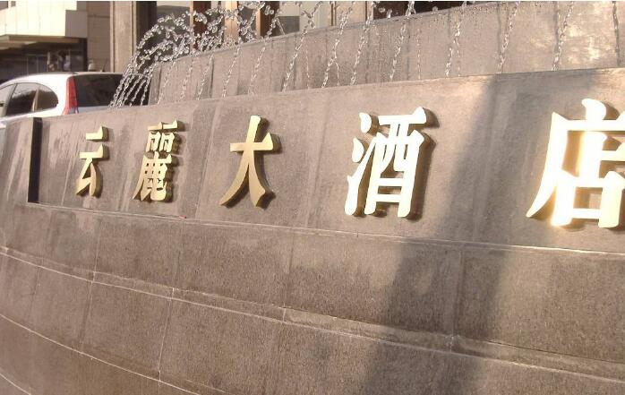 拉絲不銹鋼發光字制作效果圖