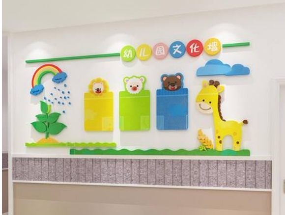 幼兒園文化墻裝飾卡通3d立體墻