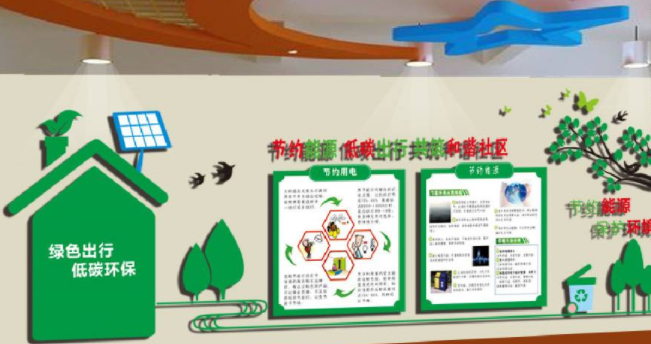 文明和諧社區文化墻