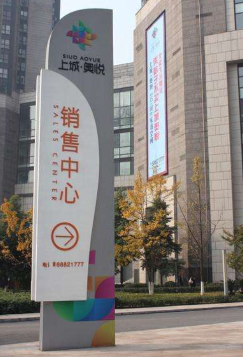 大型導視導向定制立式導向牌