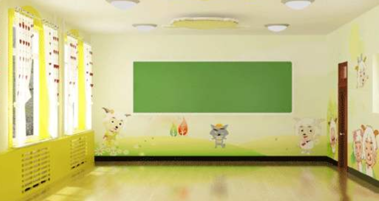 墻體彩繪幼兒園彩繪手繪畫校園