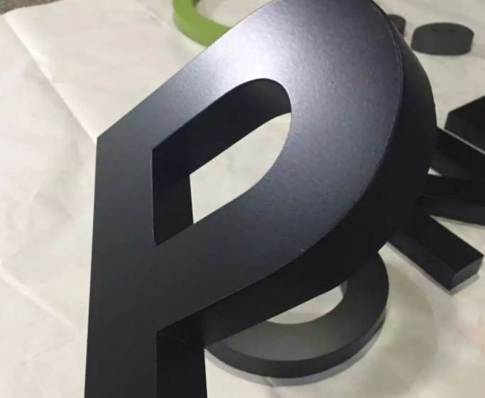 定做鐵皮烤漆字不銹鋼精工雙面三維立體字牌戶外廣告招牌