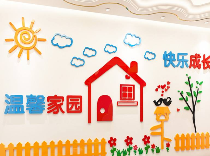 立體幼兒園文化墻貼畫教室布置貼紙創(chuàng)意
