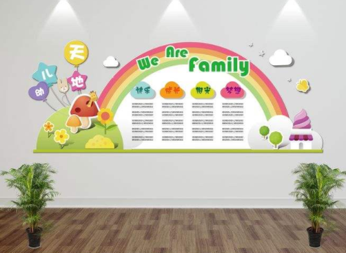 創(chuàng)意卡通立體異形幼兒園培訓(xùn)機(jī)構(gòu)
