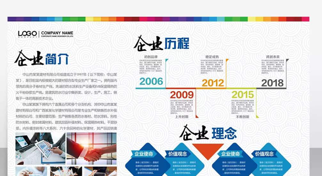 企業(yè)文化墻公司形象墻企業(yè)展板