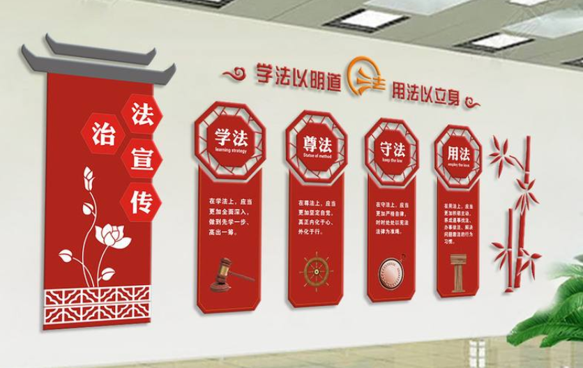 黨建室廉政文化展板黨建文化墻