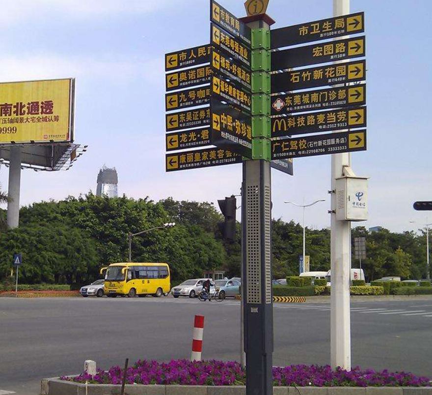 小區(qū)戶外樓層指示牌