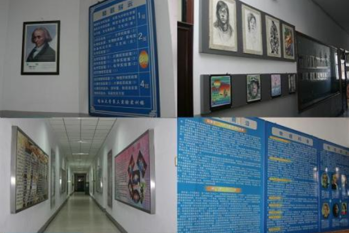學校走廊文化墻設計