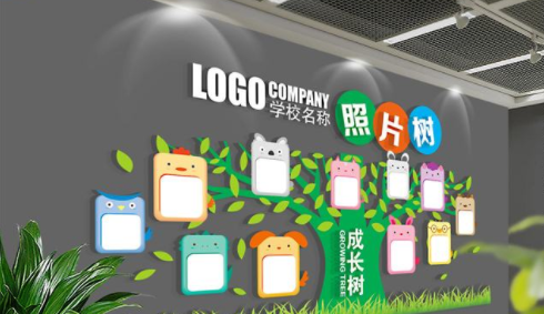古典中國風(fēng)異形微立體中醫(yī)院文化墻展板模板