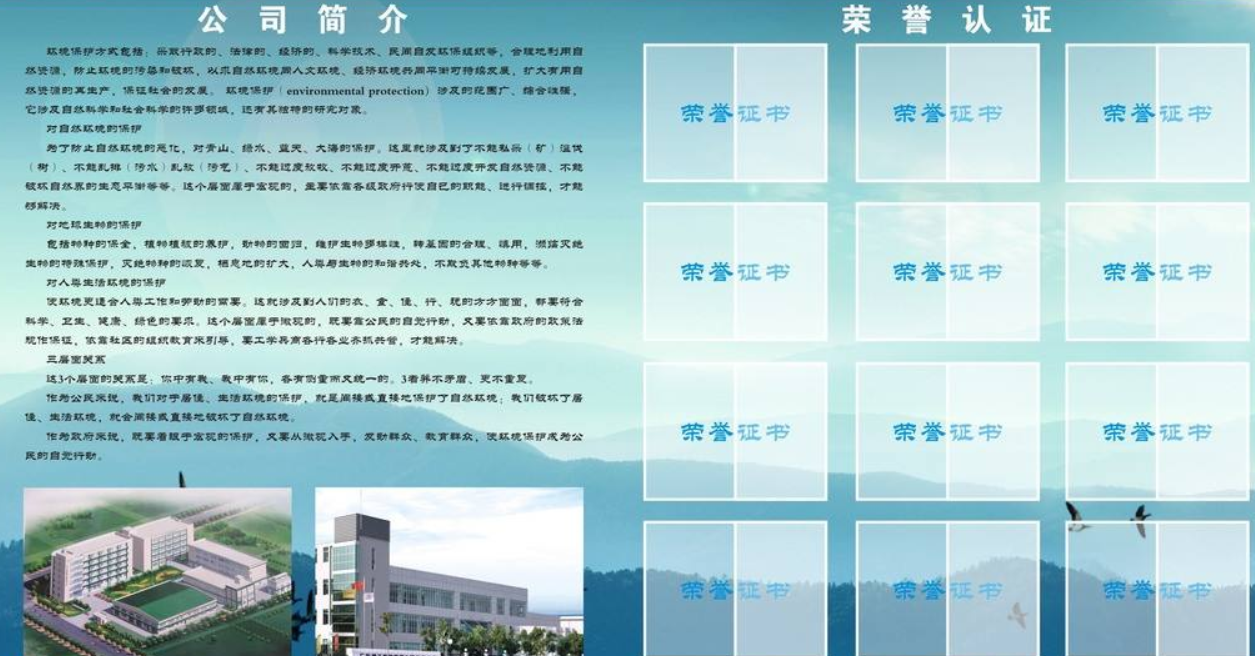 現代大型企業文化墻公司簡介展板形象墻設計