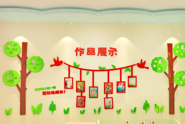 學校幼兒園閱讀室圖書館班級教室裝飾布置