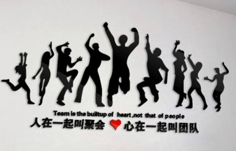 公司辦公室文化墻照片勵(lì)志墻