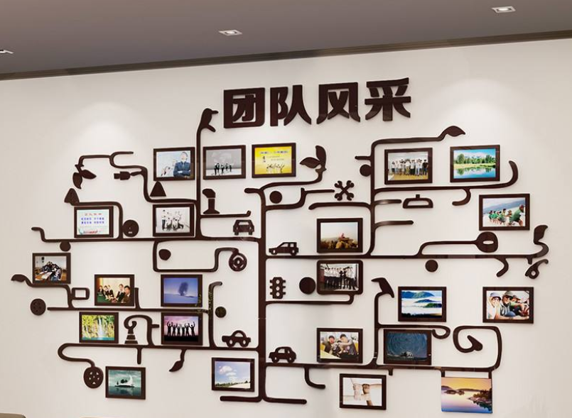公司企業激勵員工自勉勵志墻貼辦公室文化墻標語貼紙墻