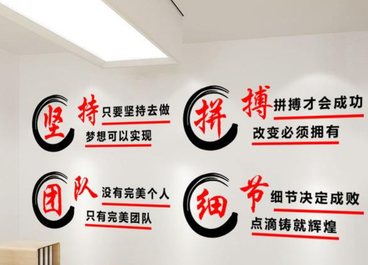 團隊風采公司文化墻企業照片墻相框創意辦公室裝飾勵志亞克力墻