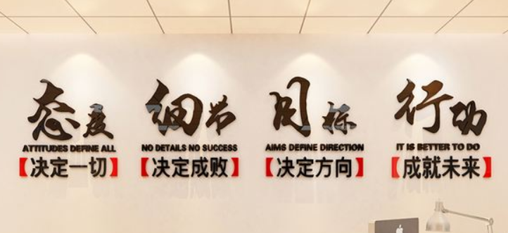 團隊勵志標語公司辦公室企業文化墻