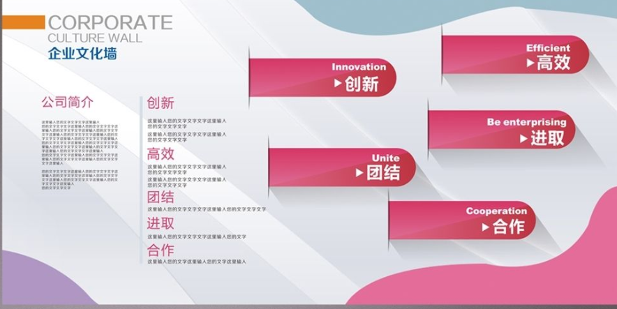 企業文化墻設計