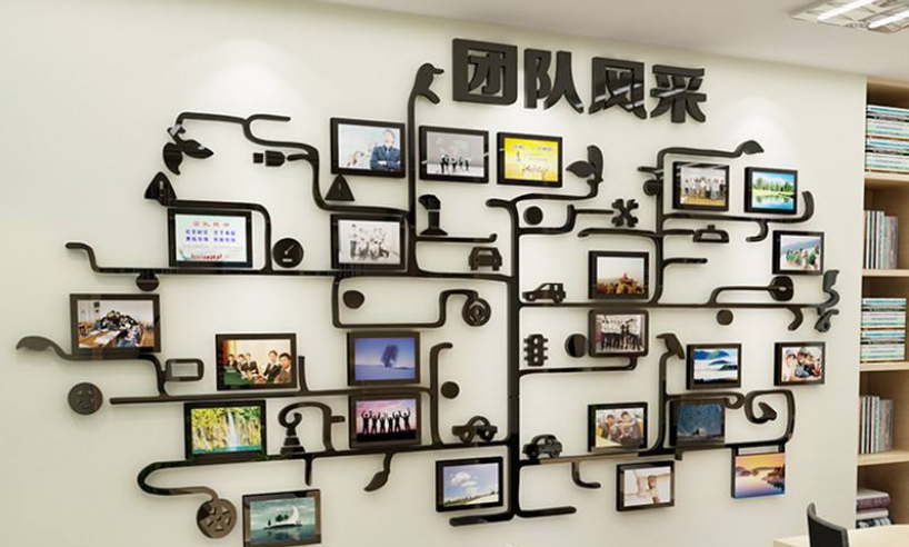 辦公室墻貼團隊勵志文字標語企業文化墻