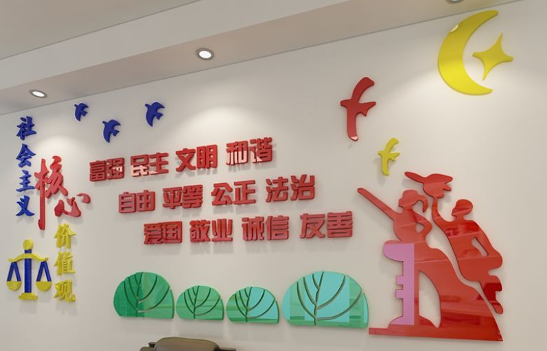 立體自粘入黨誓詞辦公室黨員活動室墻面