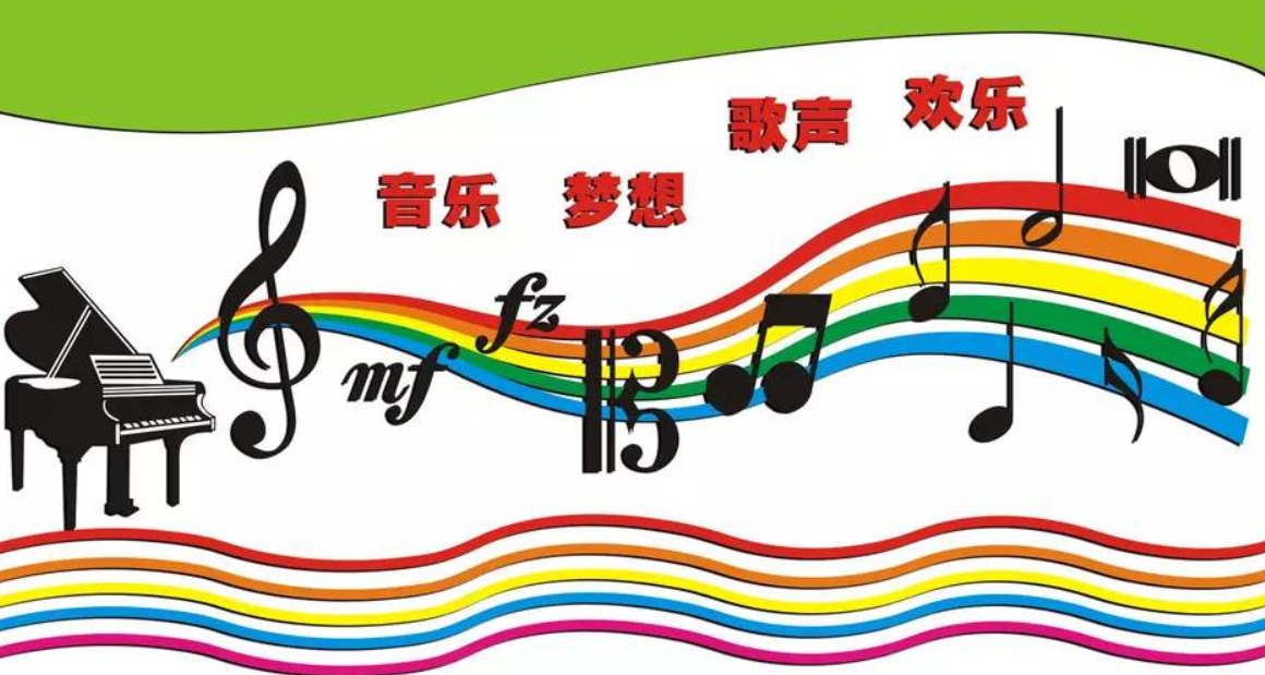 立體幼兒園校園文化墻裝飾貼紙音樂(lè)教室標(biāo)語(yǔ)