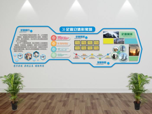 企業文化墻公司形象墻設計