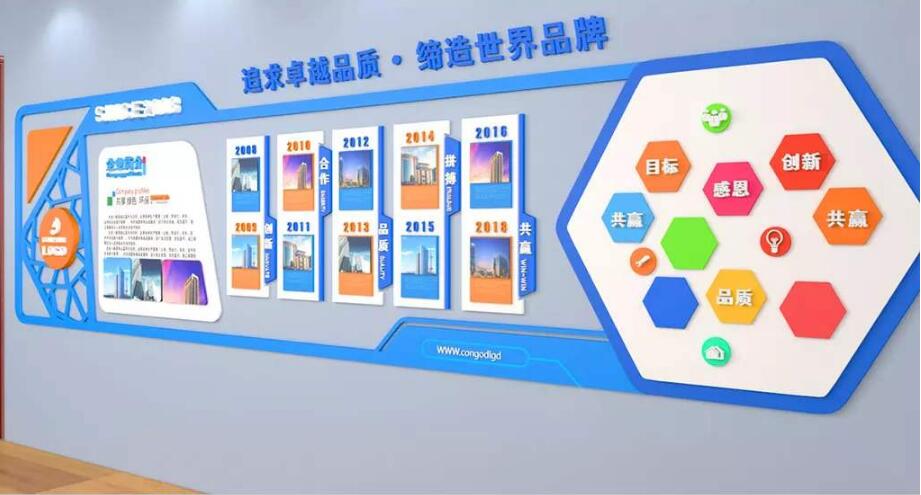 企業文化墻圖一