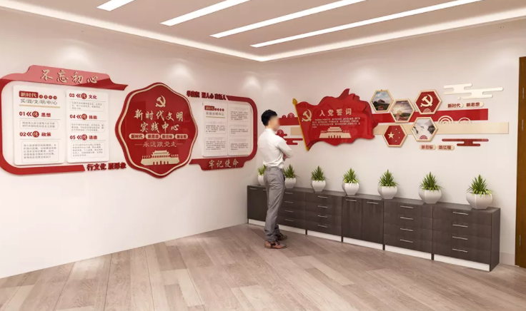 社區(qū)走廊文化墻圖片