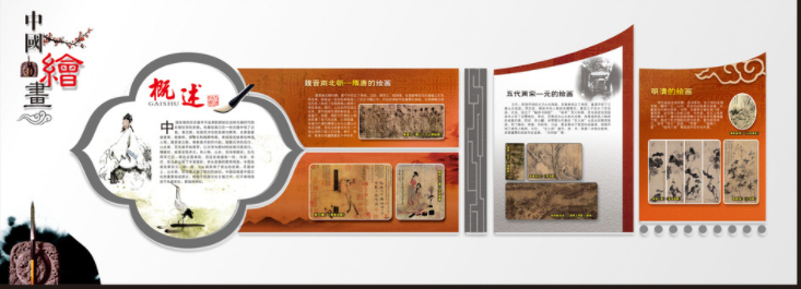 社區走廊裝飾文化墻標語