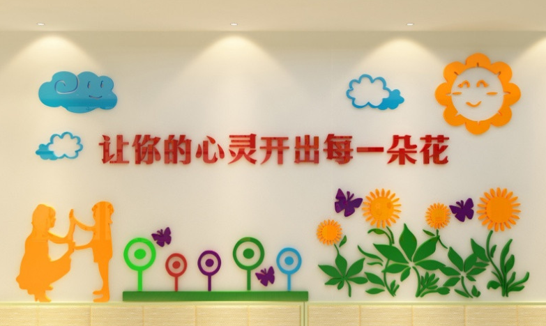 幼兒園中小學墻貼教室布置培訓機構文化墻輔導班學校走廊