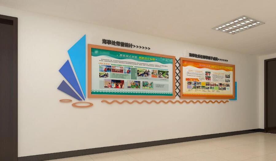 企業(yè)文化展區(qū)文化墻制作效果圖