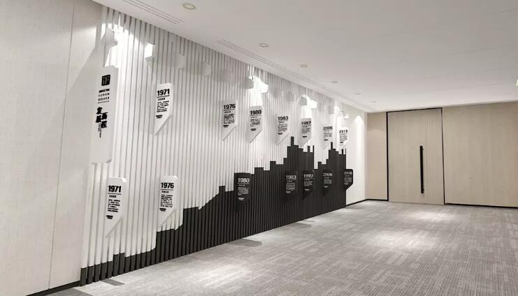 通用簡約商務(wù)企業(yè)文化墻