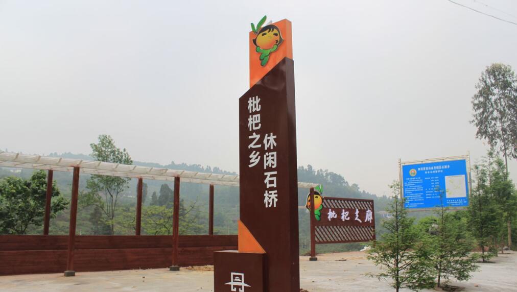 區域導視牌制作效果圖