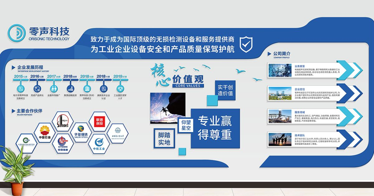 企業文化墻創意設計公司走廊