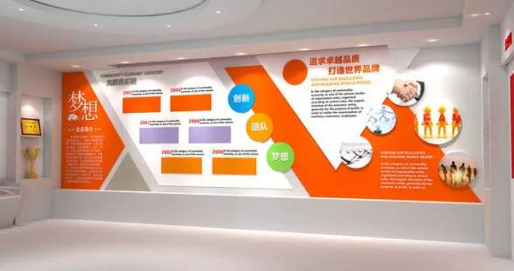 企業大事記文化墻時間軸設計公司發展歷程