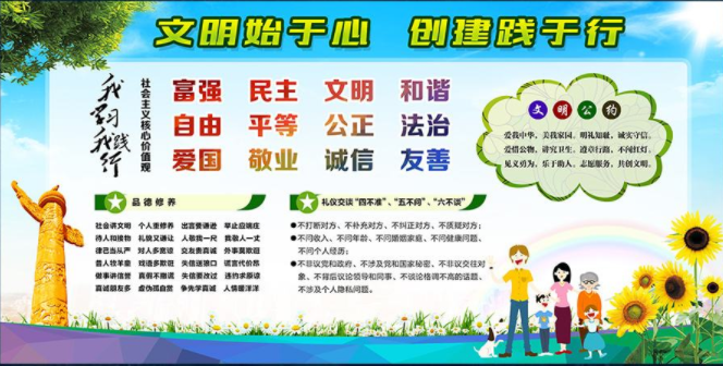 社區(qū)鄰里文化墻社區(qū)宣傳欄照片墻